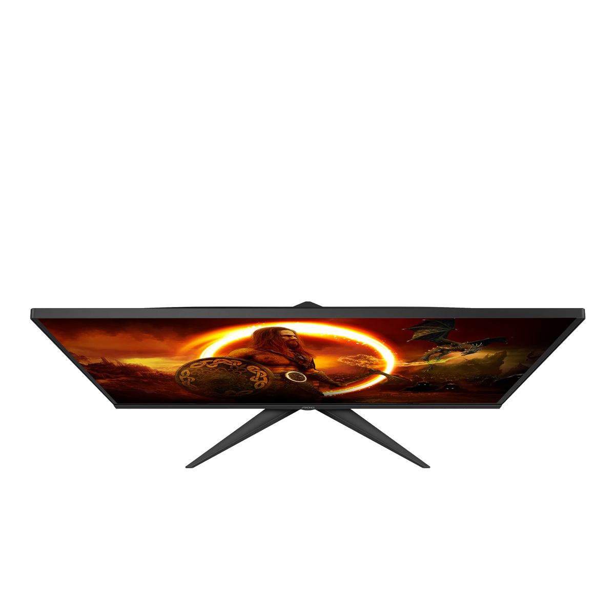 AOC G2 Q27G2E/BK Computerbildschirm 68,6 cm (27") 2560 x 1440 Pixel Quad HD Schwarz, Rot