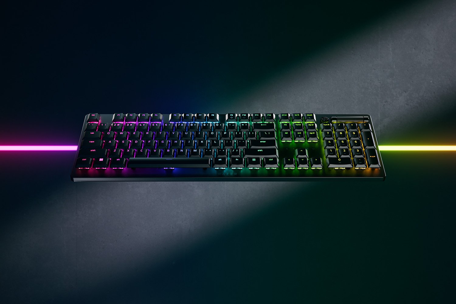 Razer DeathStalker V2 Pro Gaming Keyboard Dual Wireless Optical Red Switches RGB FRA Layout AZERTY