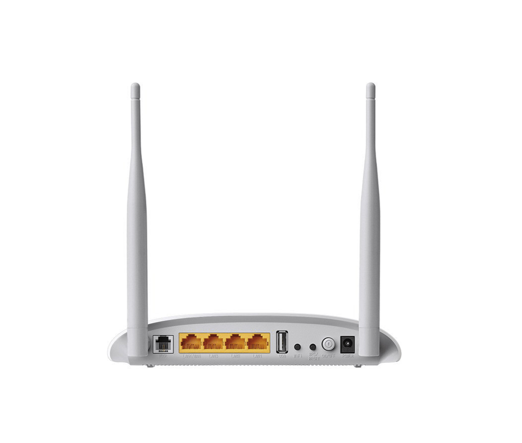 TP-Link TD-W9970 Wireless Modem Router Access Point 300Mbit/s VDSL/ADSL Annex A White v3.0