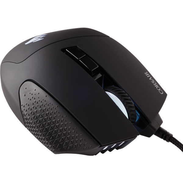 Corsair Scimitar RGB Elite Maus Gaming rechts USB Typ-A Optisch 18000 DPI