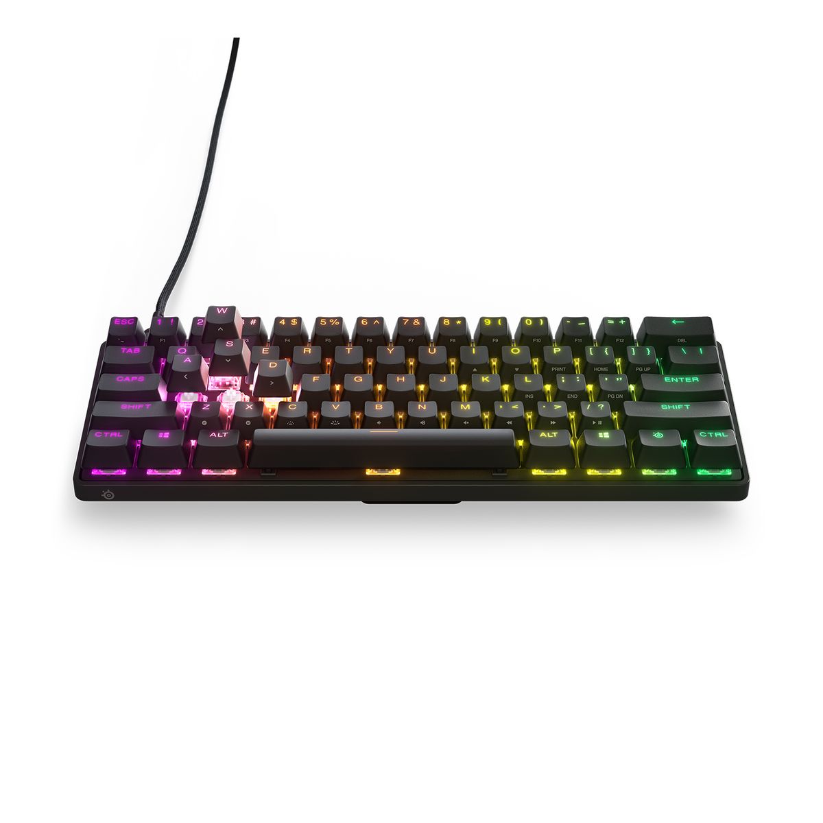 Steelseries Apex Pro Mini Tastatur Gaming USB Schwarz