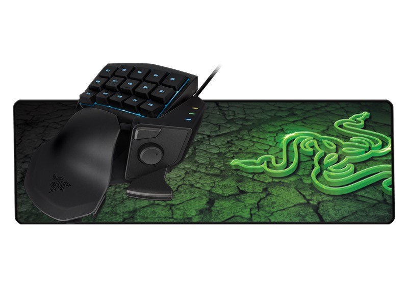 Razer Tartarus Expert Membran Gaming Keypad Ergonomische Form Beleuchtete Tasten