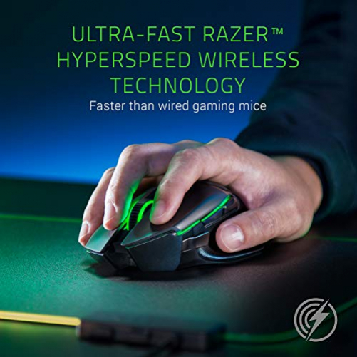Razer Basilisk Ultimate kabellose ergonomische RGB Gaming Maus Ladestation