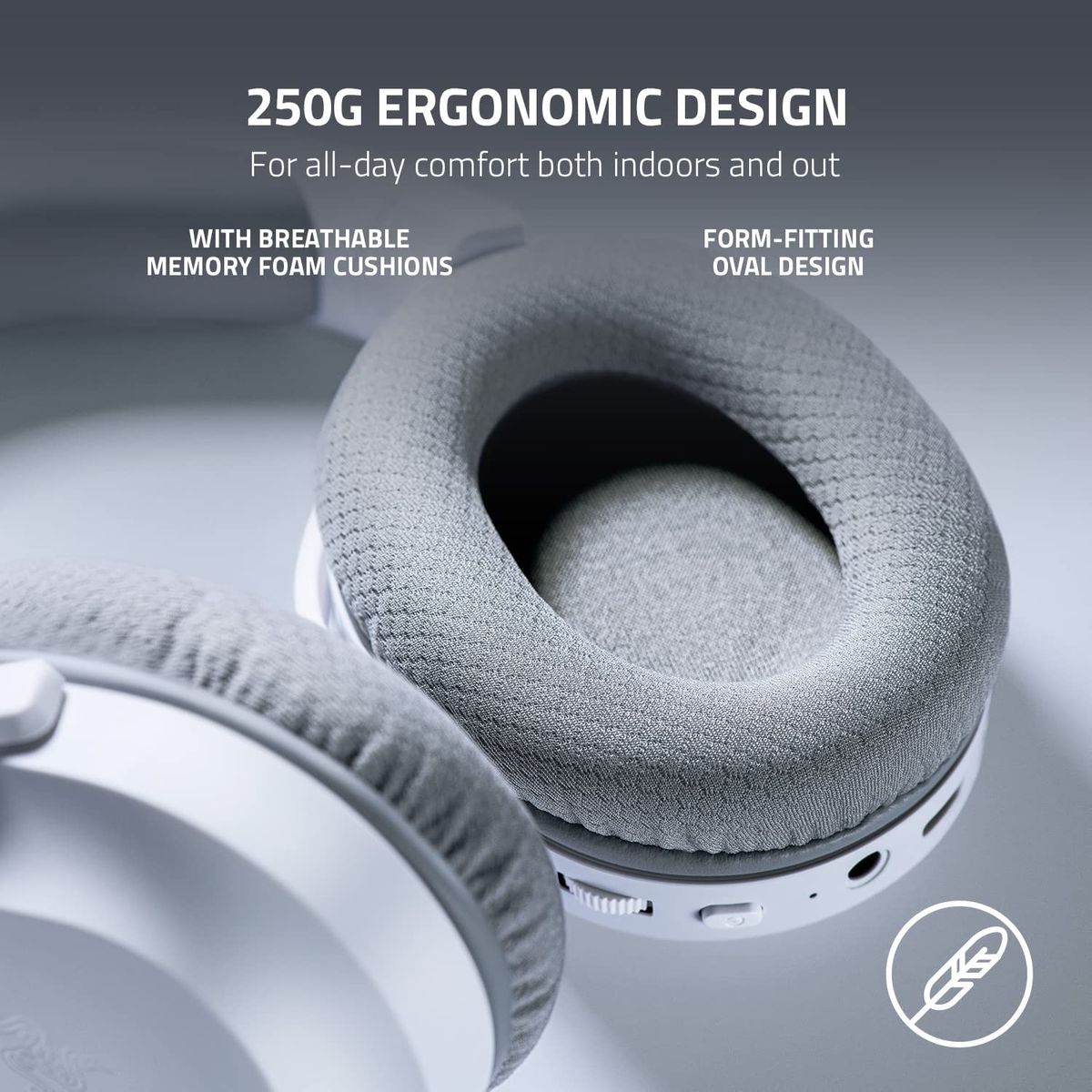 Razer Barracuda X Gaming & Mobile Headset Dual Wireless + 3.5mm Virtual 7.1 Surround-Sound Multi-Plattform Mercury