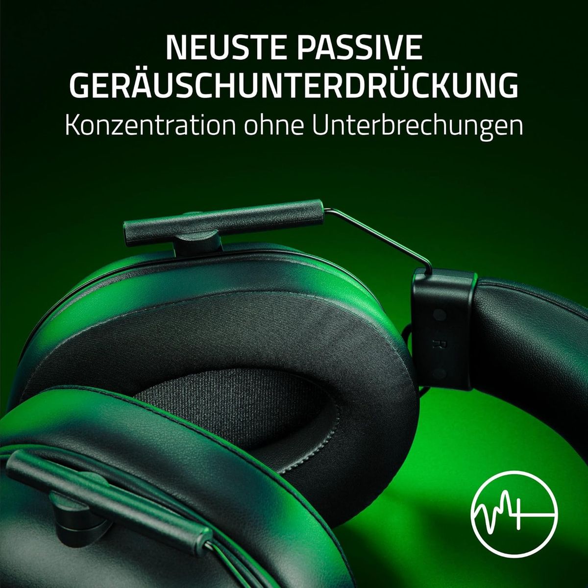 Razer Blackshark V2 X (Xbox) - Kabelgebundenes E-Sport Headset für Konsole Xbox S|X (250g, Kardioiden-Mikrofon, 50mm Treiber, Passive Geräuschunterdrückung, 3,5mm Anschluß) Schwarz