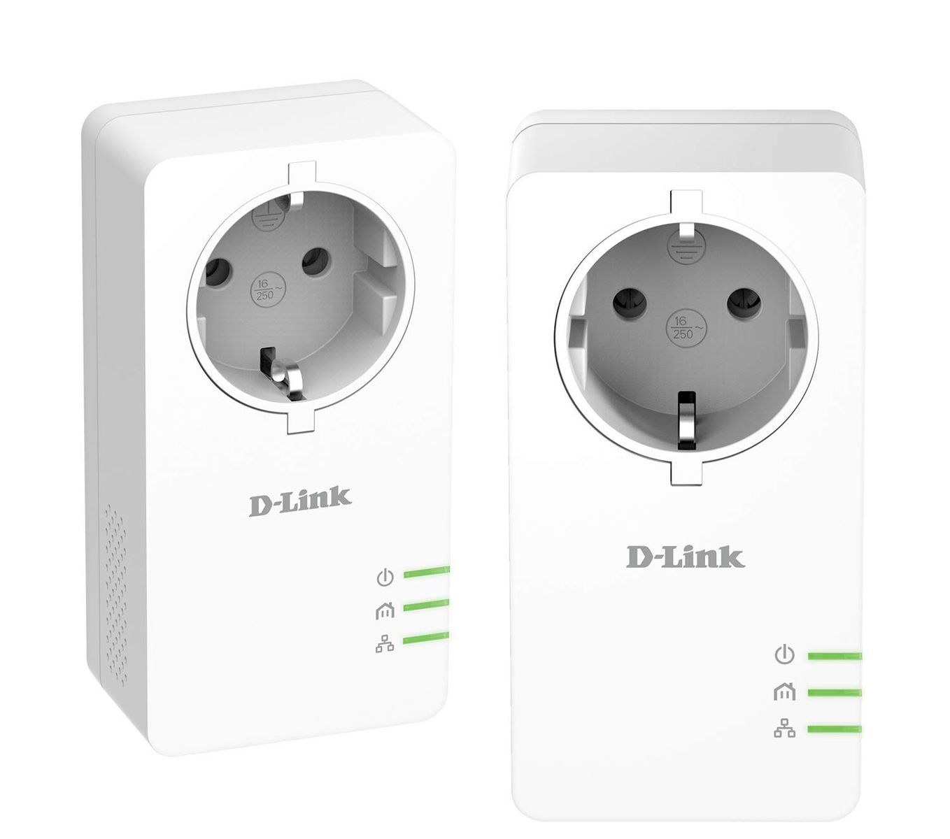 D-Link DHP-P601AV 1000Mbit/s Eingebauter Ethernet-Anschluss 2Stücke