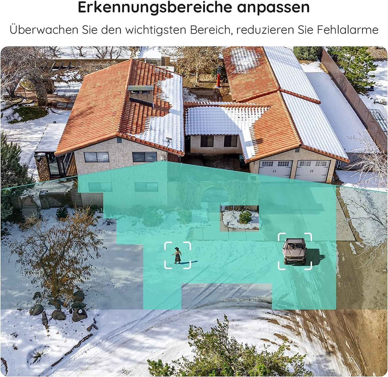 BOIFUN 3G/4G Ohne WLAN Stromfrei Überwachungskamera