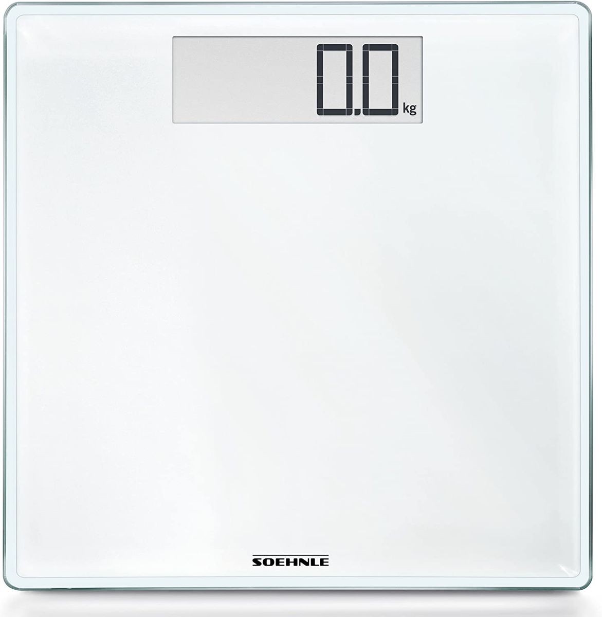Soehnle 63853 Style Sense Comfort Digital Bathroom Scale | White color