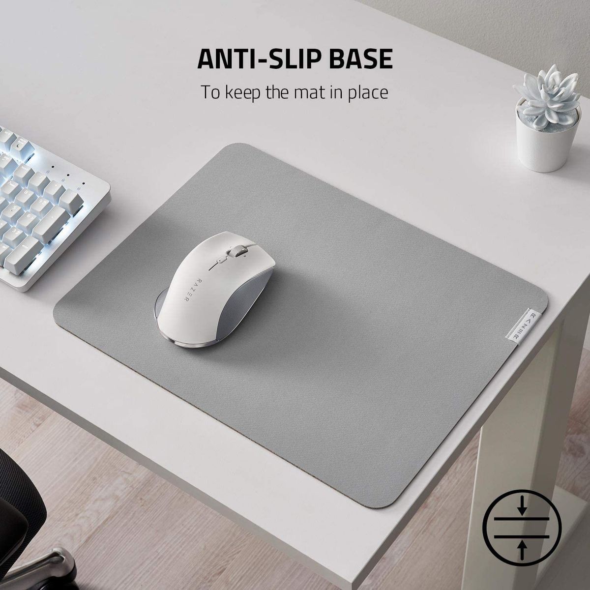 Razer Pro Glide Medium Gaming Mousepad Soft 360x275x3mm Mercury