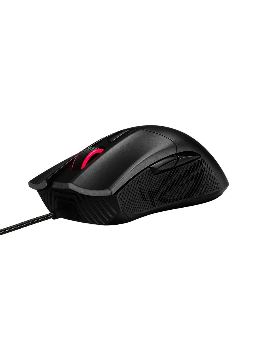 ASUS ROG Gladius II Core Ergonomische Optische 6.200 DPI Gaming Maus schwarz