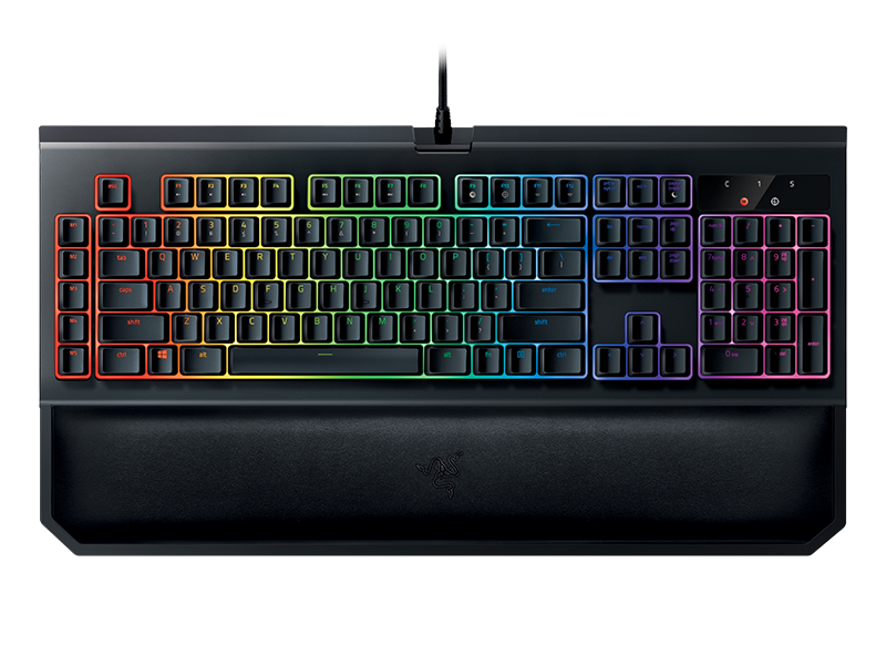 Razer BlackWidow Chroma V2 Gaming Keyboard Green Switches RGB FRA Layout AZERTY