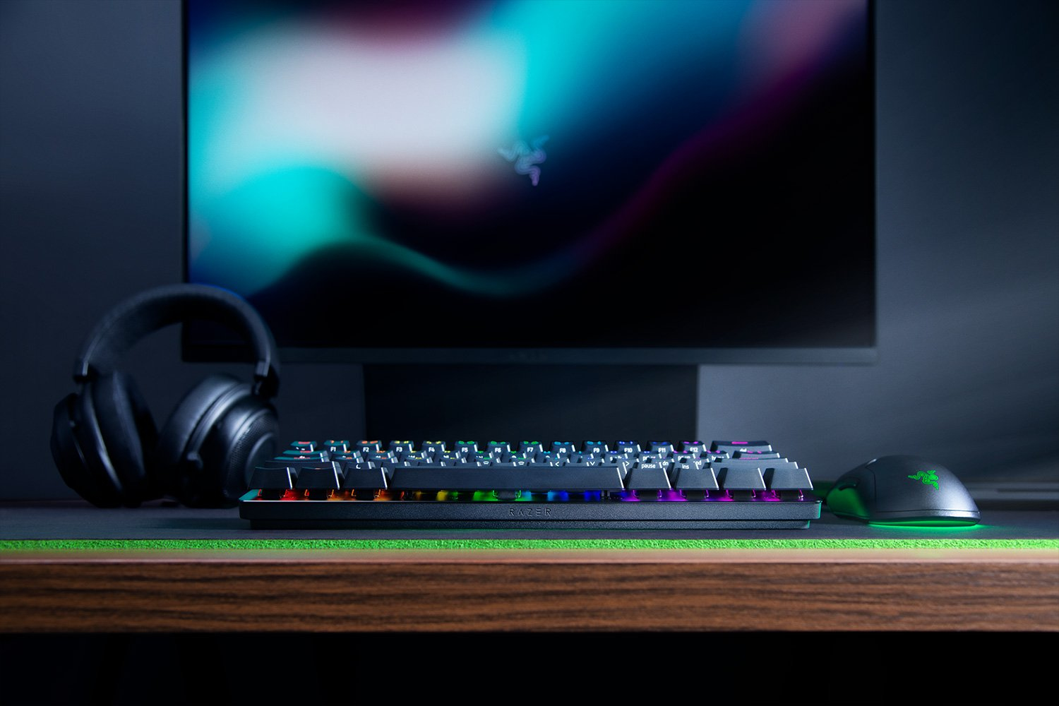 Razer Huntsman Mini Analog Gaming Keyboard Optical Switches Chroma RGB DEU Layout QWERTZ