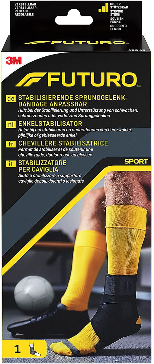 FUTURO Stabilizing Ankle Brace - Helps stabilize and support weak, sore or injured ankle joints - adjustable.