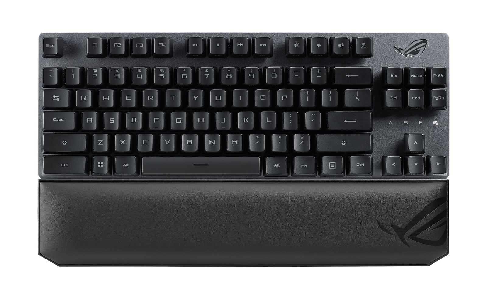 ASUS ROG Strix Scope RX TKL Wireless Deluxe Gaming Tastatur TKL 80% Kabellos 2,4 GHz + Bluetooth 5.2 + RF USB RGB AZERTY FRA Layout Schwarz Akku