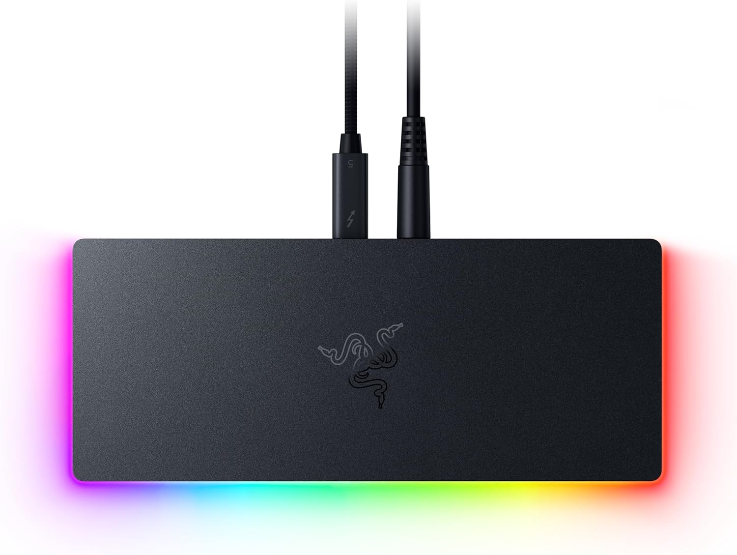 Razer RC21-02290100-R3EK Thunderbolt 5 Dock Chroma, 10 Anschlüsse & M.2-Slot, 3x 4K@144Hz oder 1x 8K@60Hz, Thunderbolt Share, 140W Passthrough, EU Stecker, Schwarz