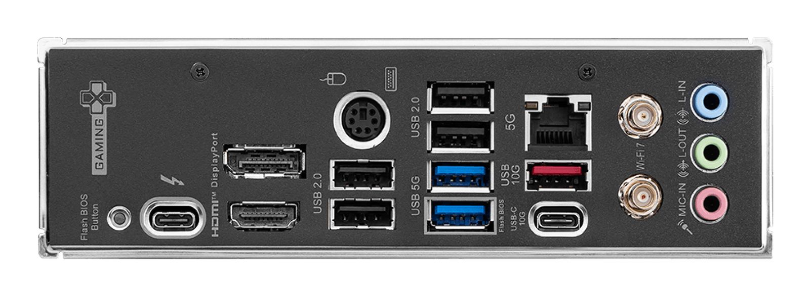 MSI Z890 GAMING PLUS WIFI Mainboard LGA 1851 (Socket V1) ATX, Intel Z890, DDR5, 4x DIMM 256GB, 4x M.2, Wi‑Fi 7 (Killer BE1750), 5GbE, Bluetooth 5.4