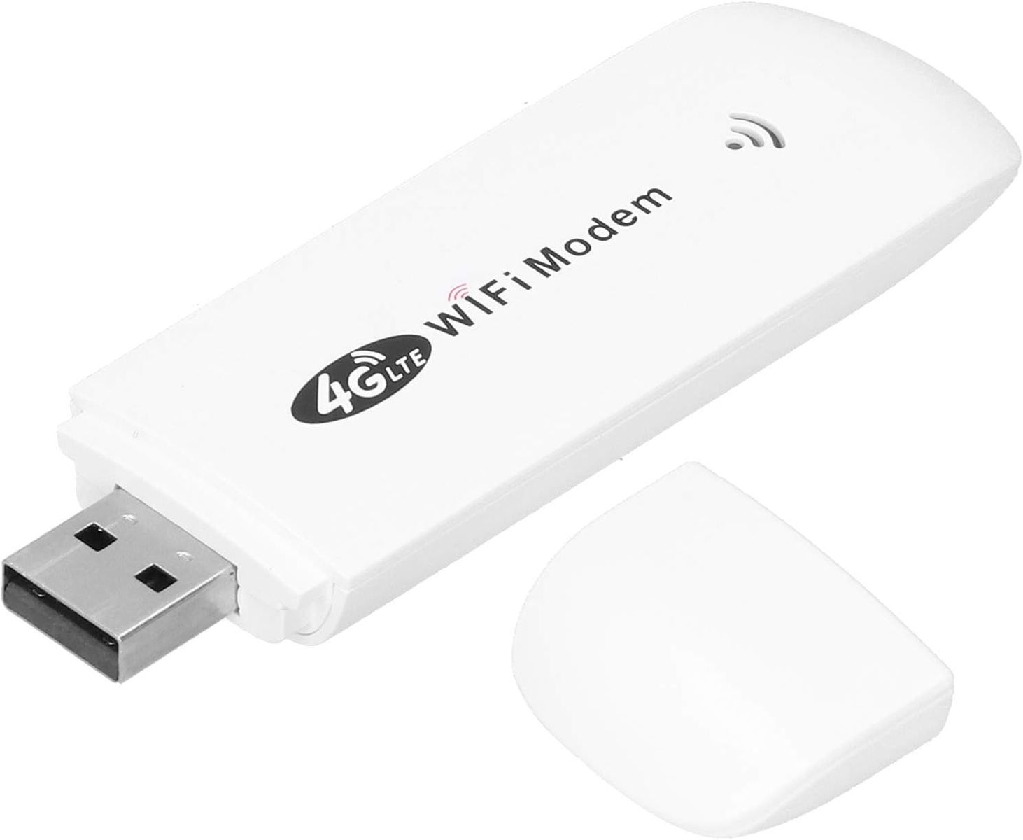 ciciglow 4G LTE USB Surfstick & Netzwerkadapter, WLAN-Hotspot für bis zu 10 Nutzer, LTE Cat4 150 MBit/s, Plug & Play, kompatibel mit Android