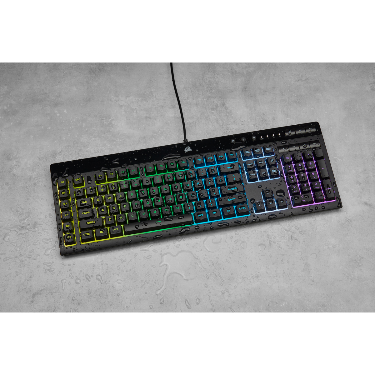 Corsair K55 RGB PRO Tastatur Gaming USB Schwarz - (ITA Layout - QWERTY)