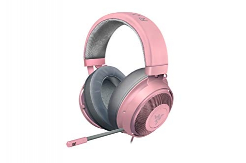 Razer Kraken 2019 Gaming Headset Virtual 7.1 Surround-Sound 3.5mm Multi-Plattform Quartz