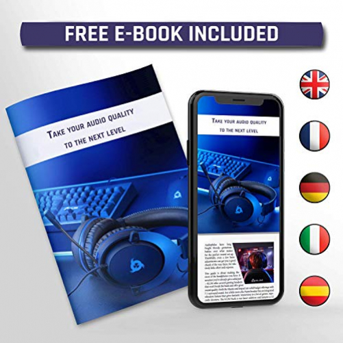 KLIM Rush 3.5mm Wired Over-Ear Gaming Headset für Consolen & PCs & Handys