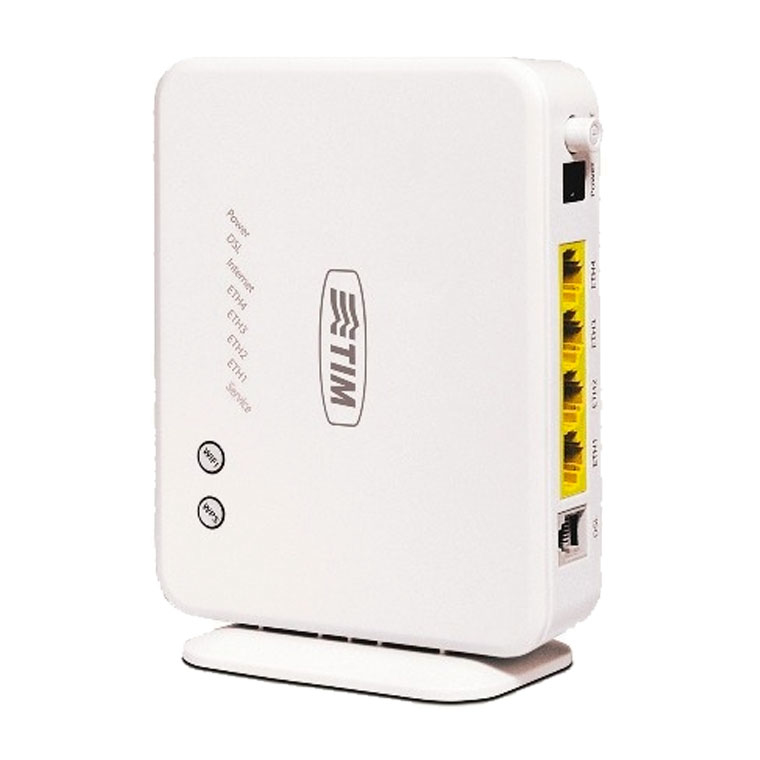 Telecom italia TIM Modem ADSL Wi-Fi Einzelband 2,4GHz Schnelles Ethernet