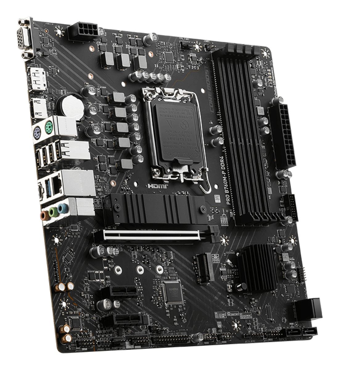 MSI PRO B760M-P DDR4 Motherboard Intel B760 LGA 1700 micro ATX