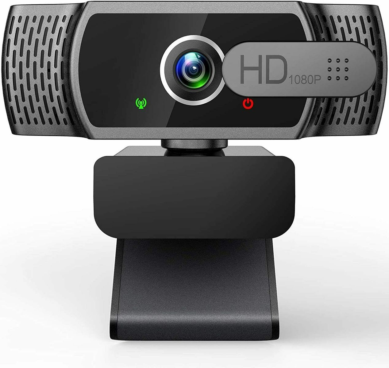 EYONME webcam with microphone 1080P camera with cover USB 2.0 Plug & Play
