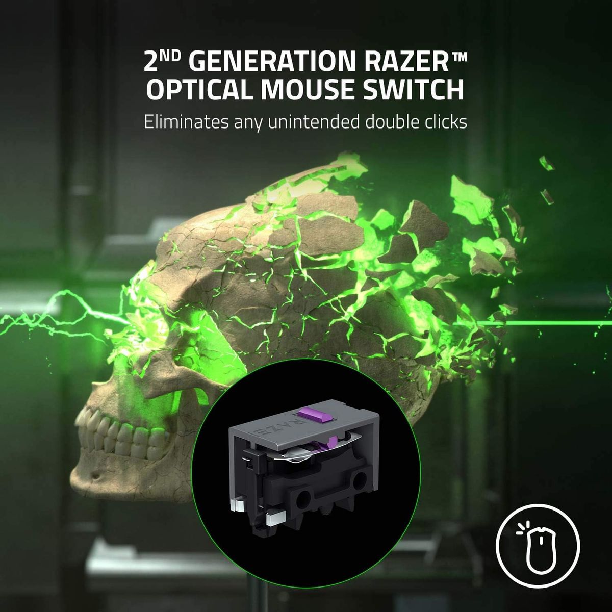 Razer DeathAdder V2 Pro Gaming Mouse Dual Wireless 20.000 DPI Ergonomic RGB mit Dock Black
