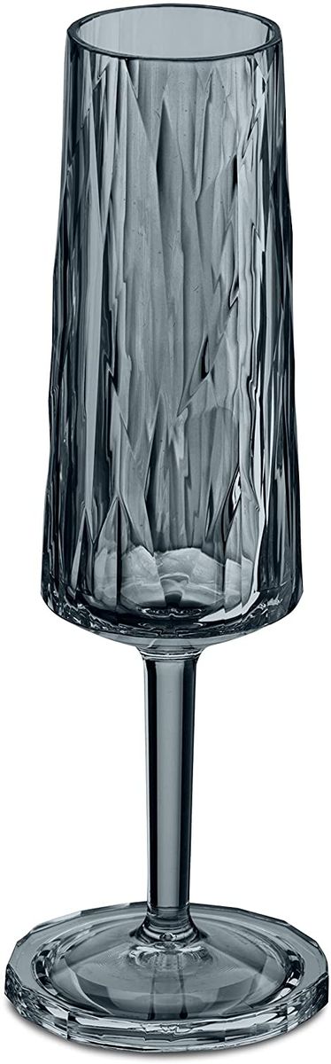 Koziol Club No. 5 Champagne Flutes Grey 1 peace