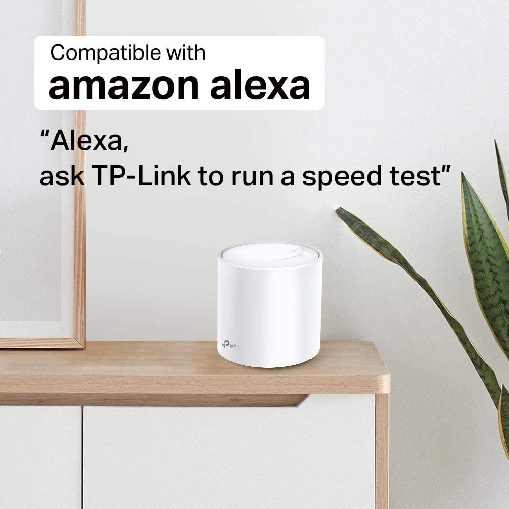 TP-Link Deco X60 AX3000 Wi-Fi 6 Mesh Dual Band WLAN Router & Repeater up to 650m² White 3er Pack v1.0