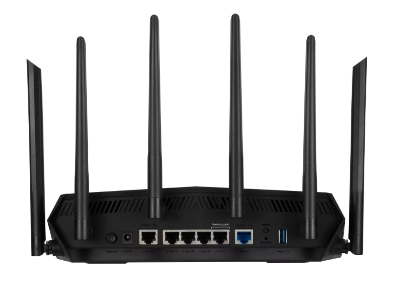 ASUS TUF Gaming AX6000 (TUF-AX6000) WLAN-Router Gigabit Ethernet Dual-Band (2,4 GHz/5 GHz) Schwarz