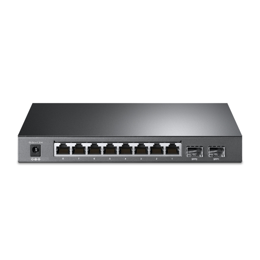 TP-Link JetStream 10-Port-Gigabit-Smart-Switch mit 8 PoE+-Ports