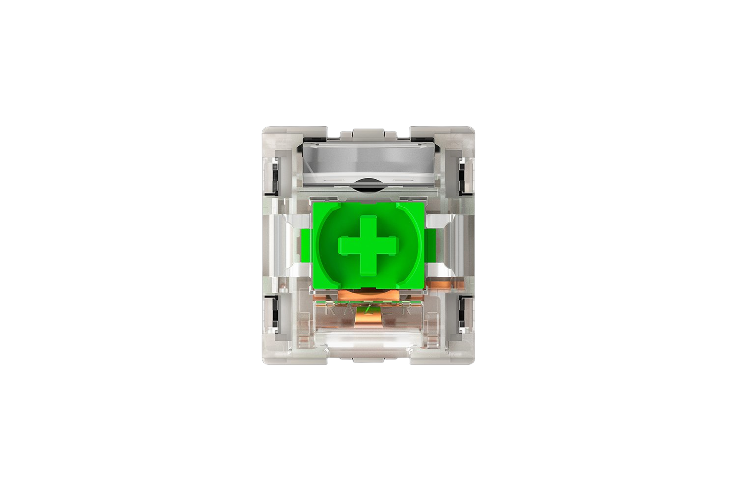 Razer Schlüsselschalter Grün, Transparent 36 Stück(e)