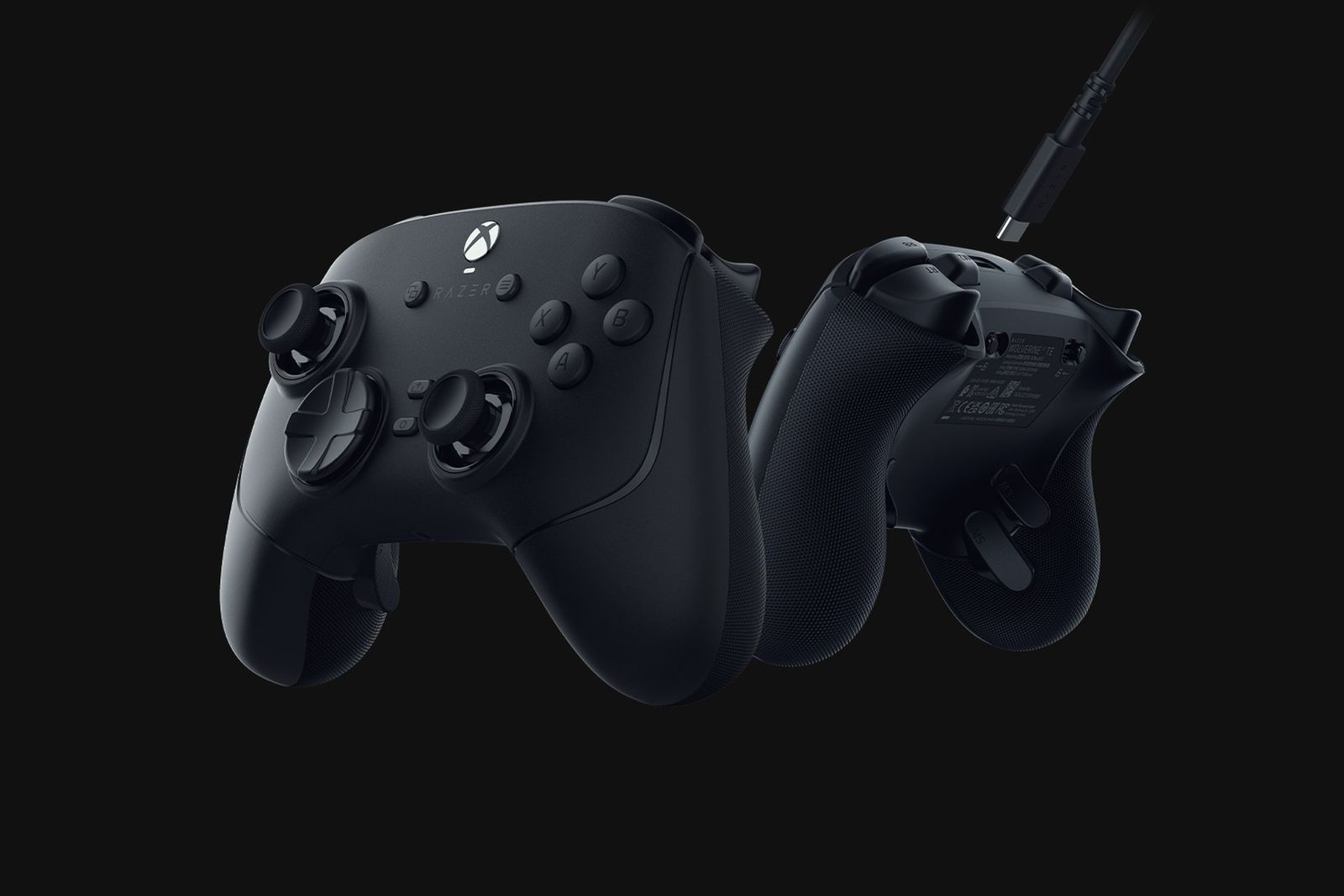 Razer Wolverine V3 Tournament Edition - Kabelgebundener Esports Controller für Xbox X|S & PC (Mecha Tactile Action Buttons, Pro HyperTriggers, 8-Wege D-Pad, 3m USB-C Kabel) Schwarz