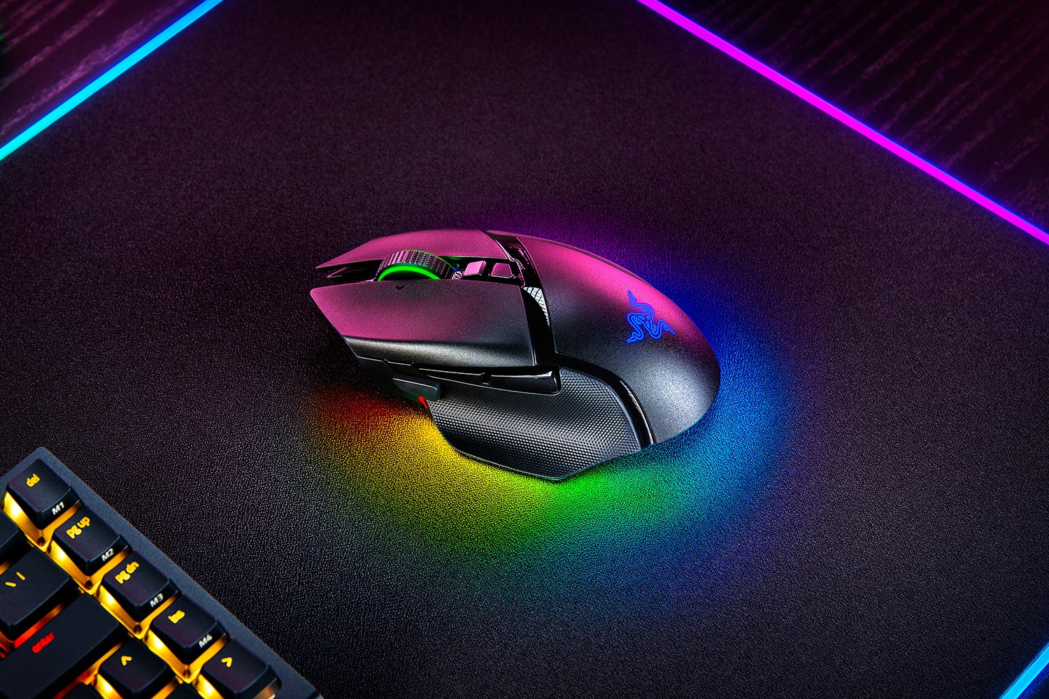 Razer Basilisk V3 Pro Gaming Mouse Dual Wireless + USB 30.000 DPI RGB Black