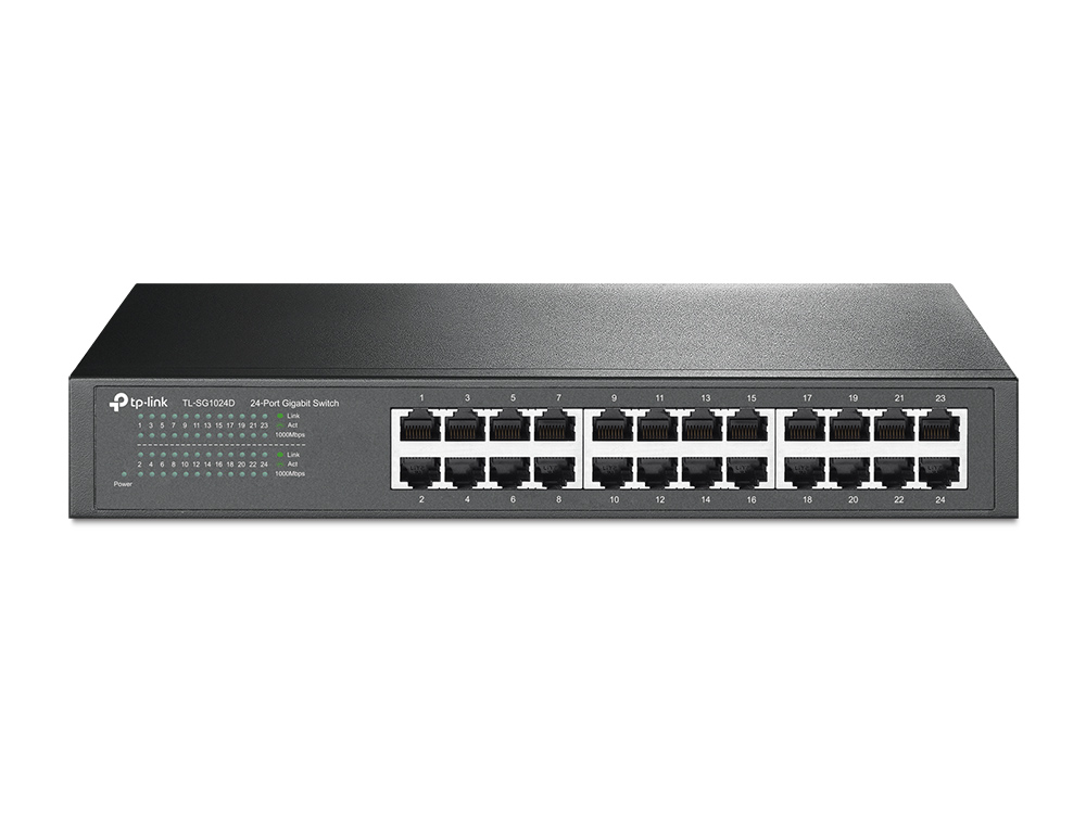 TP-Link 24-Port-Gigabit-Desktop/Rackmount-Switch