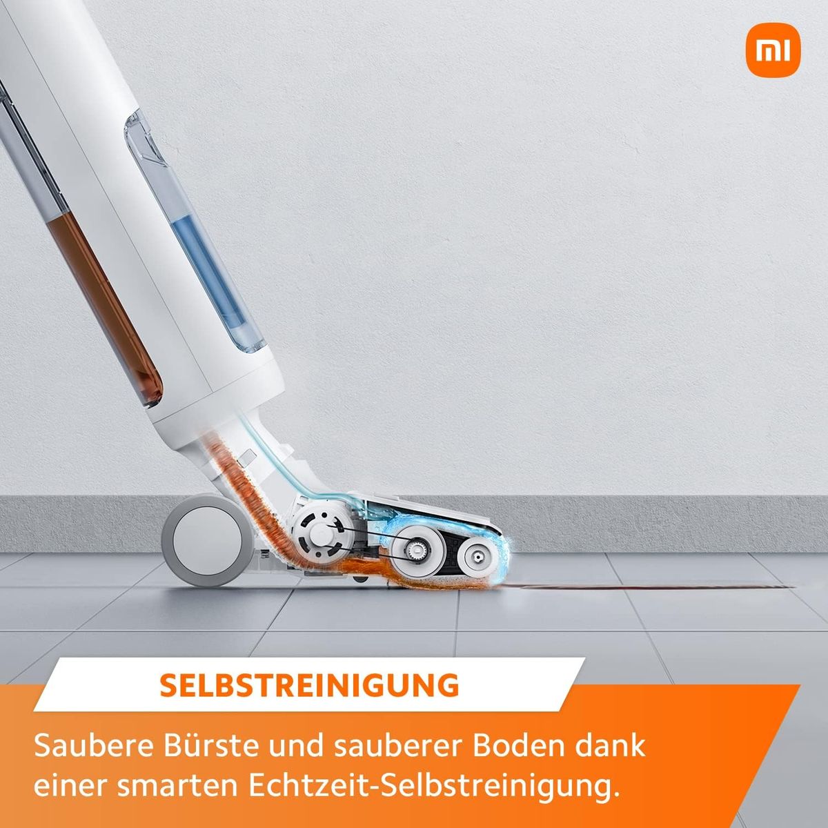 Xiaomi Truclean W10 Ultra Aufrechter Staubsauger Akku Trocken&Nass Beutellos 3 l 220 W Weiß 3,68 Ah