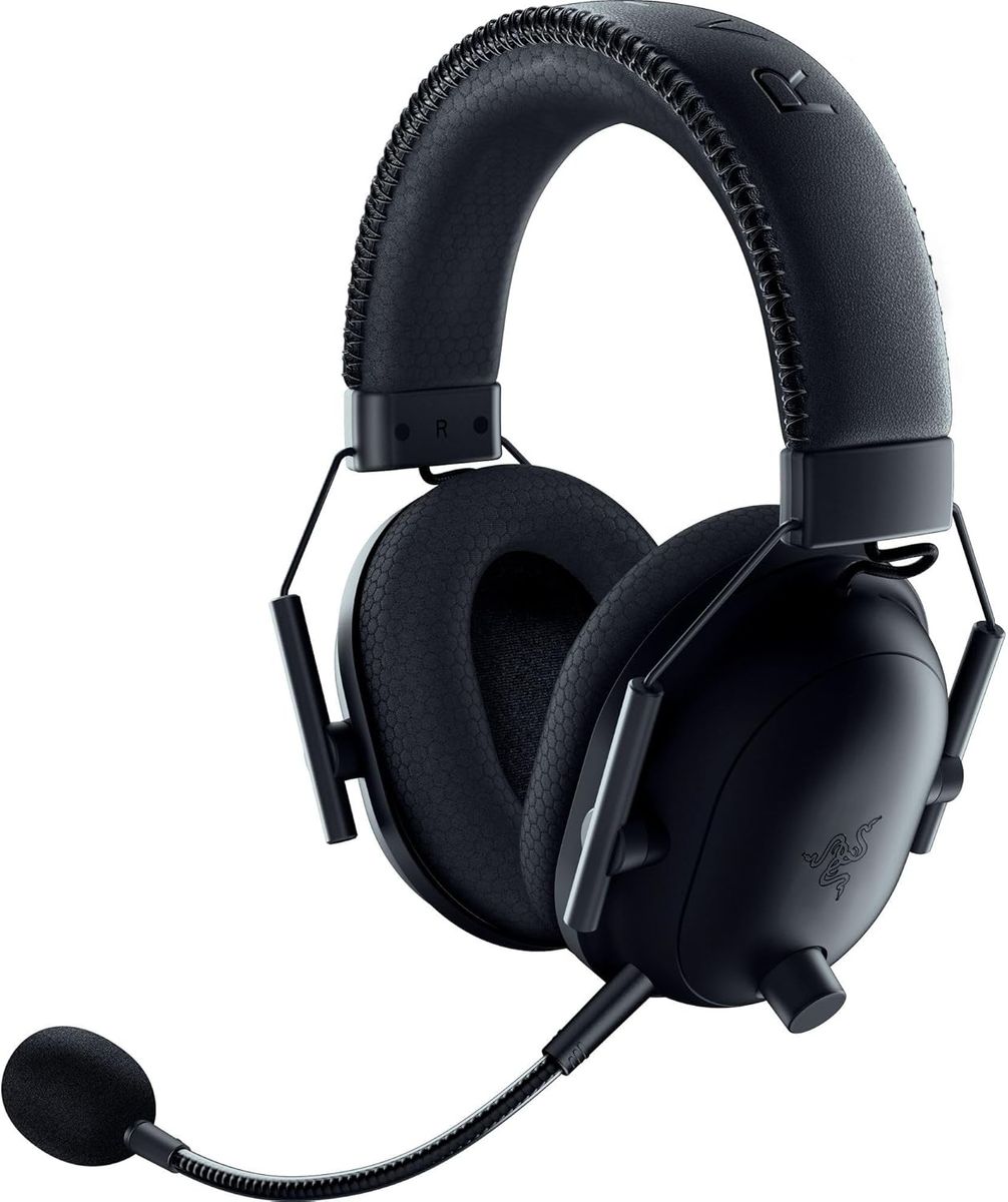 Razer Blackshark V2 Pro (Playstation) - Kabelloses Konsolen E-Sport Headset für PS5 (Triforce 50mm Treiber, HyperSpeed Wireless, FPS-Audioprofile, abnehmbares HyperClear Mikrofon) Schwarz BlackShark V2 Pro | Playstation Schwarz