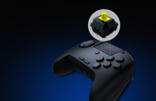 Razer Raion Fightpad for PS4 Gaming Controller Arcade-Stick USB Touchpad for PS4 PC Black