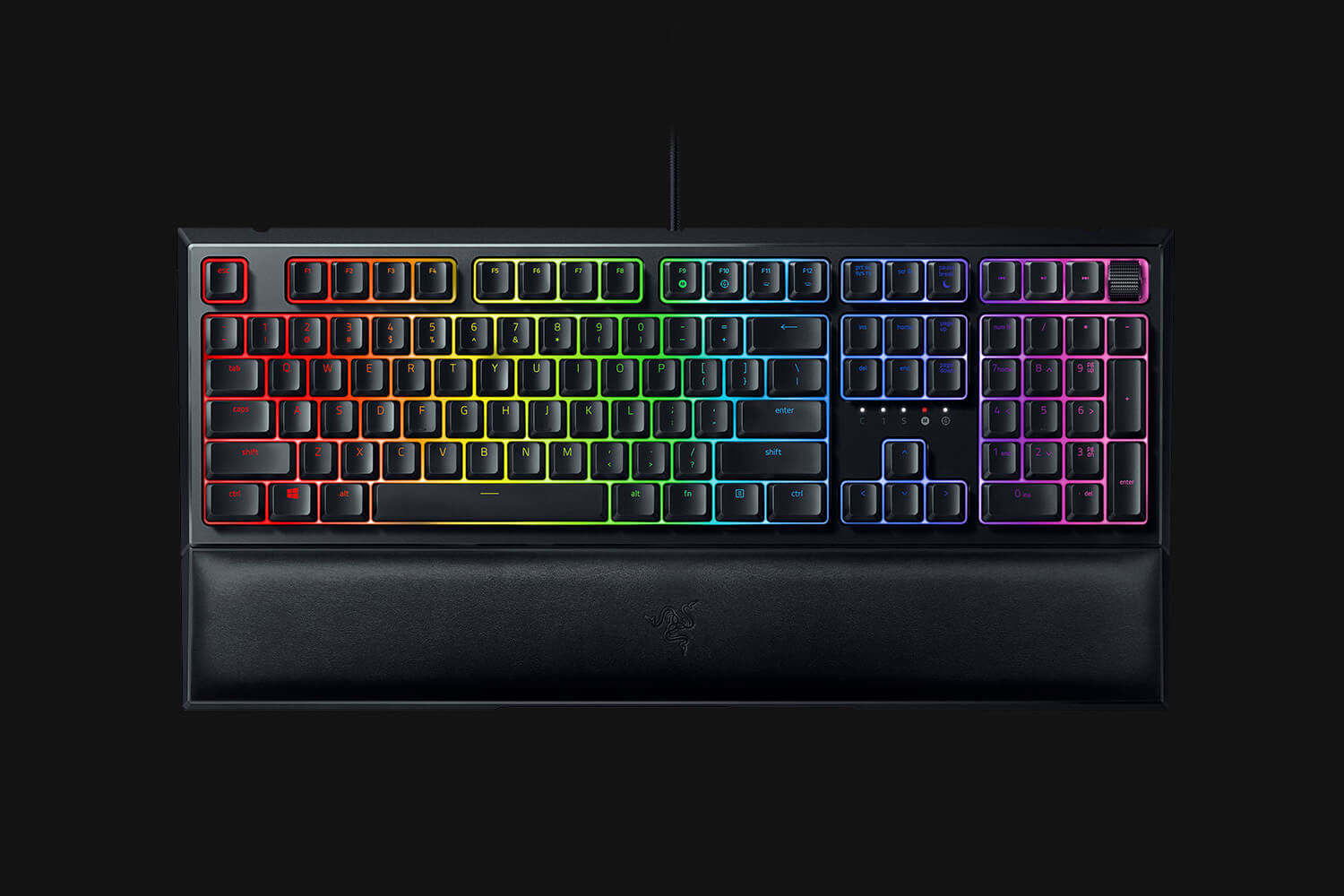 Razer Ornata V2 Gaming Keyboard Mecha-Membrane Switches Chroma RGB DEU Layout QWERTZ