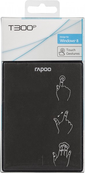 RAPOO T300P 100x150x47mm Touchpad RF Wireless 5 GHz für Windows XP/Vista/78