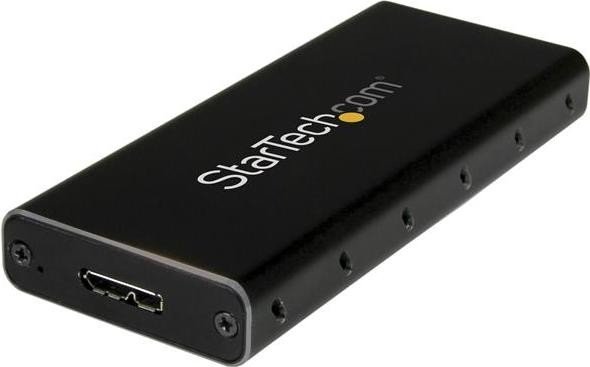 StarTech.com USB 3.1 (10Gbit/s) mSATA Hard Drive Enclosure ‎SMS1BMU313 Aluminum