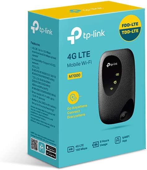 TP-Link M7000 Mobiles Netzwerkgerät Router für Mobilfunknetz