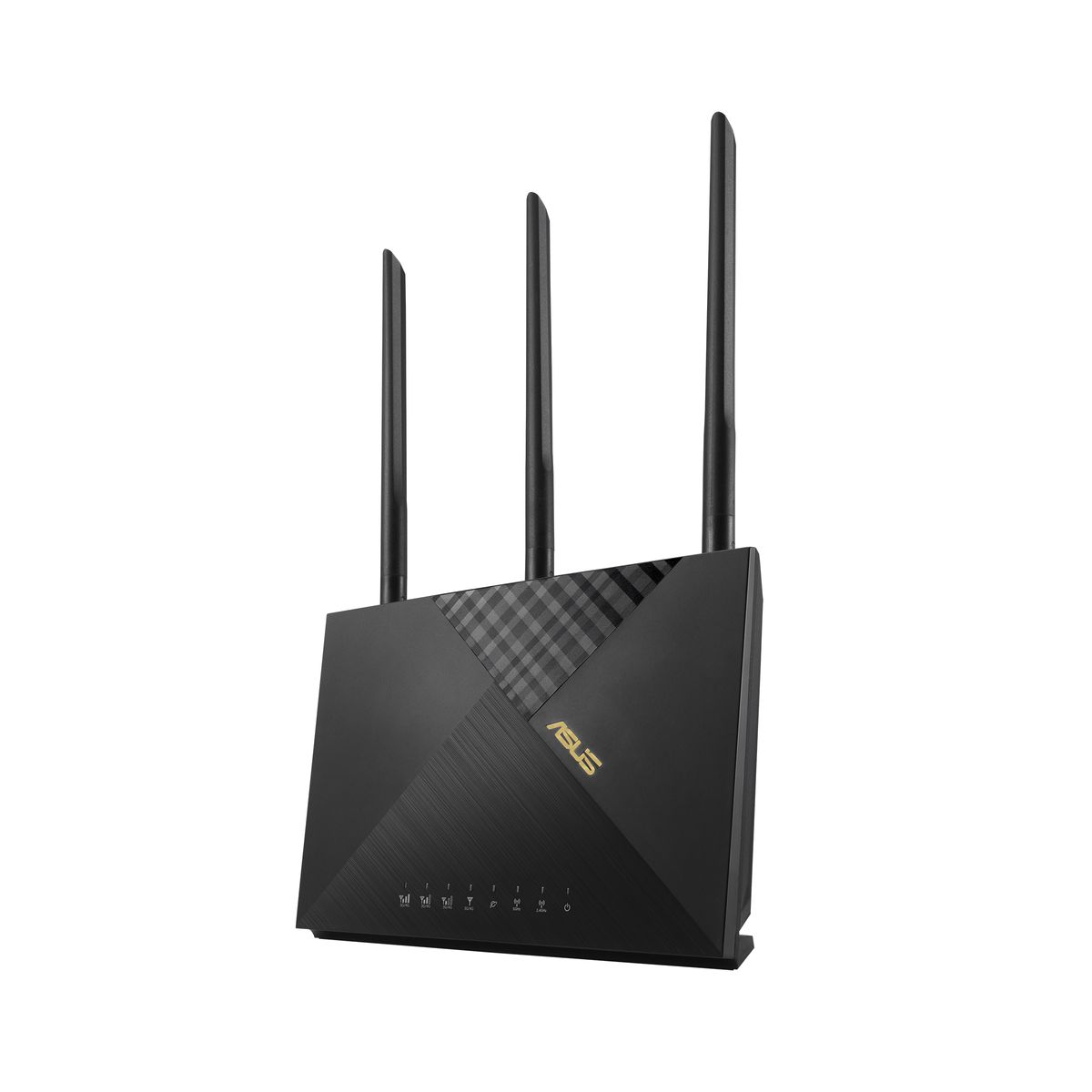 ASUS 4G-AX56 4G LTE WLAN-Router, Wi‑Fi 6 (802.11ax) Dual‑Band 2,4/5 GHz, Gigabit Ethernet, SIM-Slot, Mobilfunk-Router, Schwarz