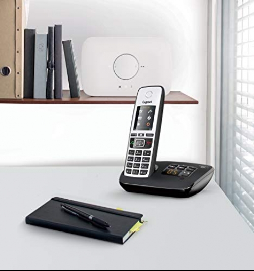 Gigaset A670A Telefono Cordless Trio Display a colori Nero/Grigio Chiaro IT