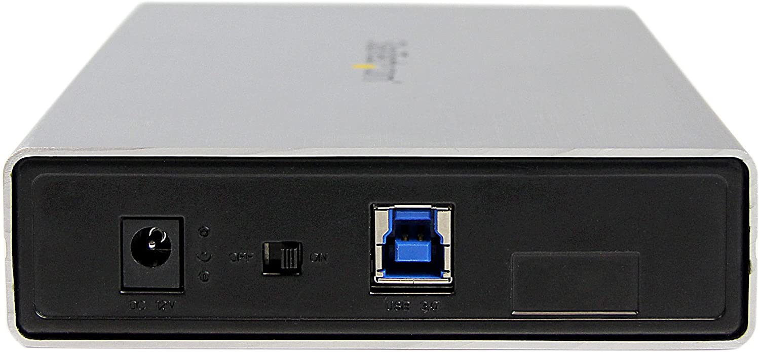 StarTech.com Externes 3,5" SATA III SSD USB 3.0 Festplattengehäuse UASP