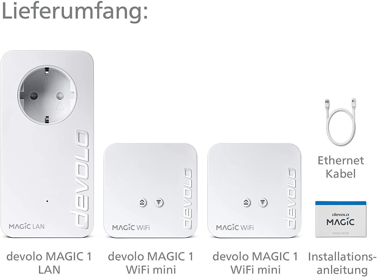 devolo Magic 1 Wi-Fi mini: Compact multiroom kit for reliable room-spanning WLAN via power line