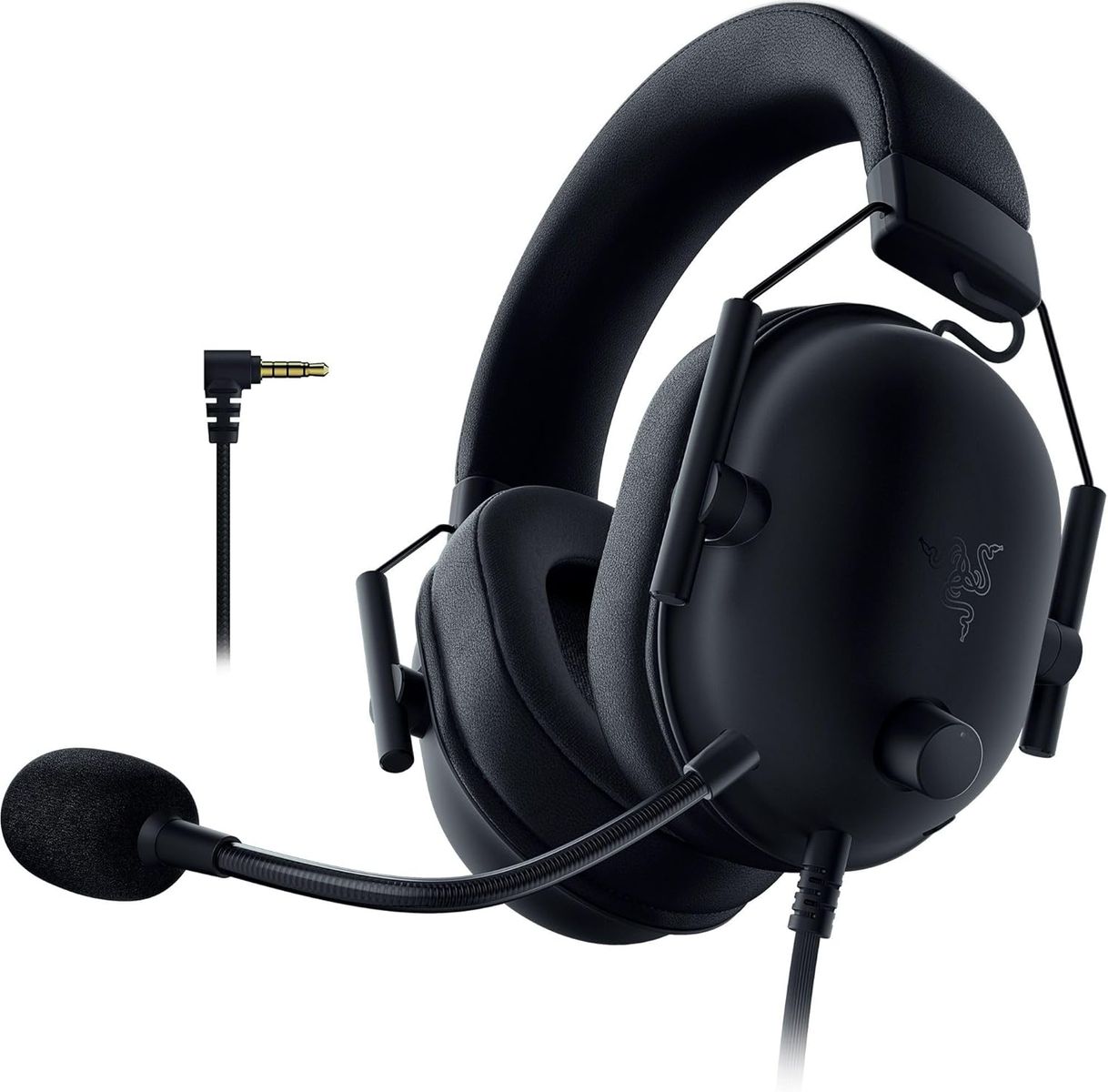 Razer Blackshark V2 X (Xbox) - Kabelgebundenes E-Sport Headset für Konsole Xbox S|X (250g, Kardioiden-Mikrofon, 50mm Treiber, Passive Geräuschunterdrückung, 3,5mm Anschluß) Schwarz