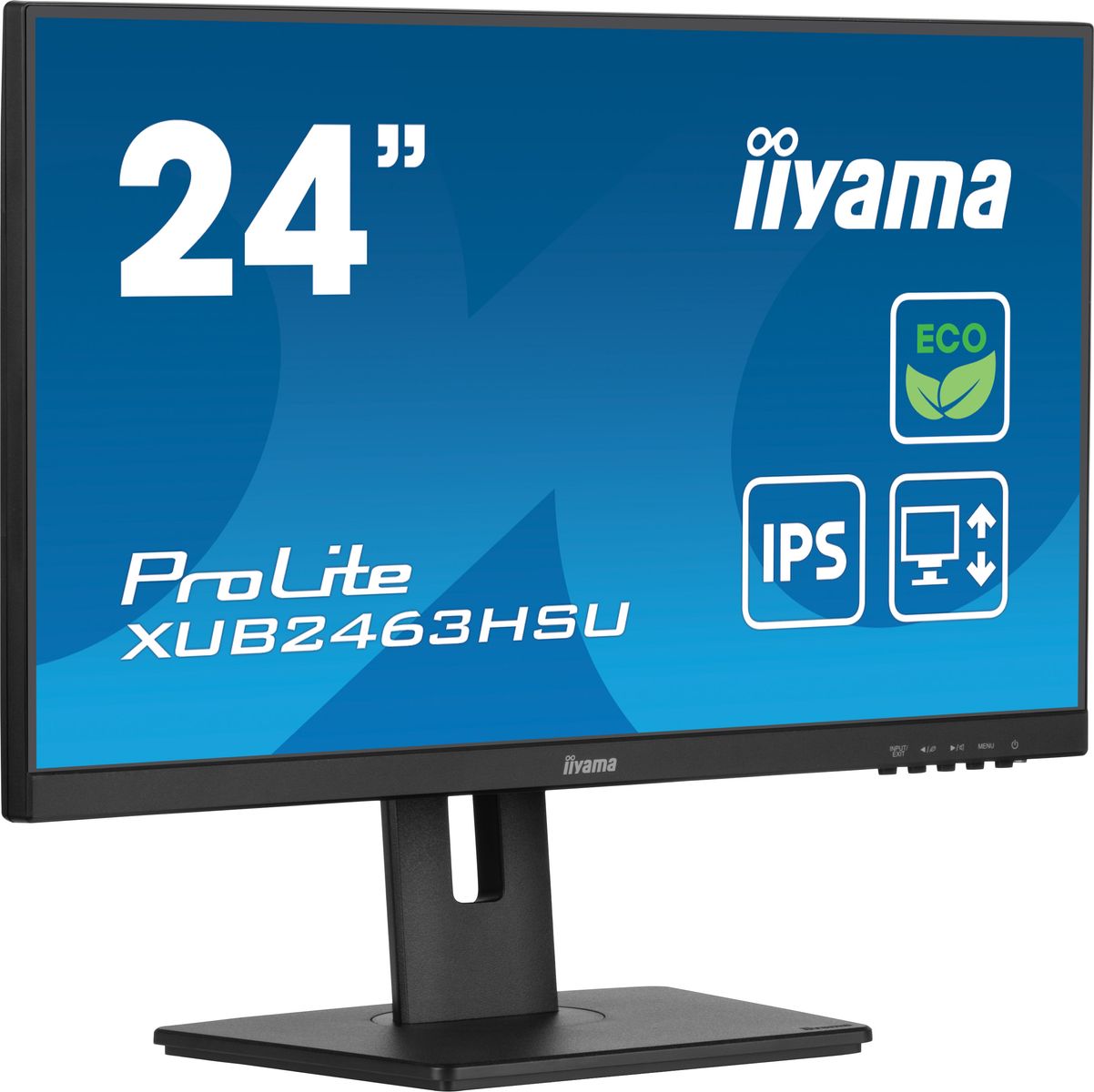 iiyama ProLite XUB2463HSU-B1 Computerbildschirm 61 cm (24) 1920 x 1080 Pixel Full HD LED Schwarz