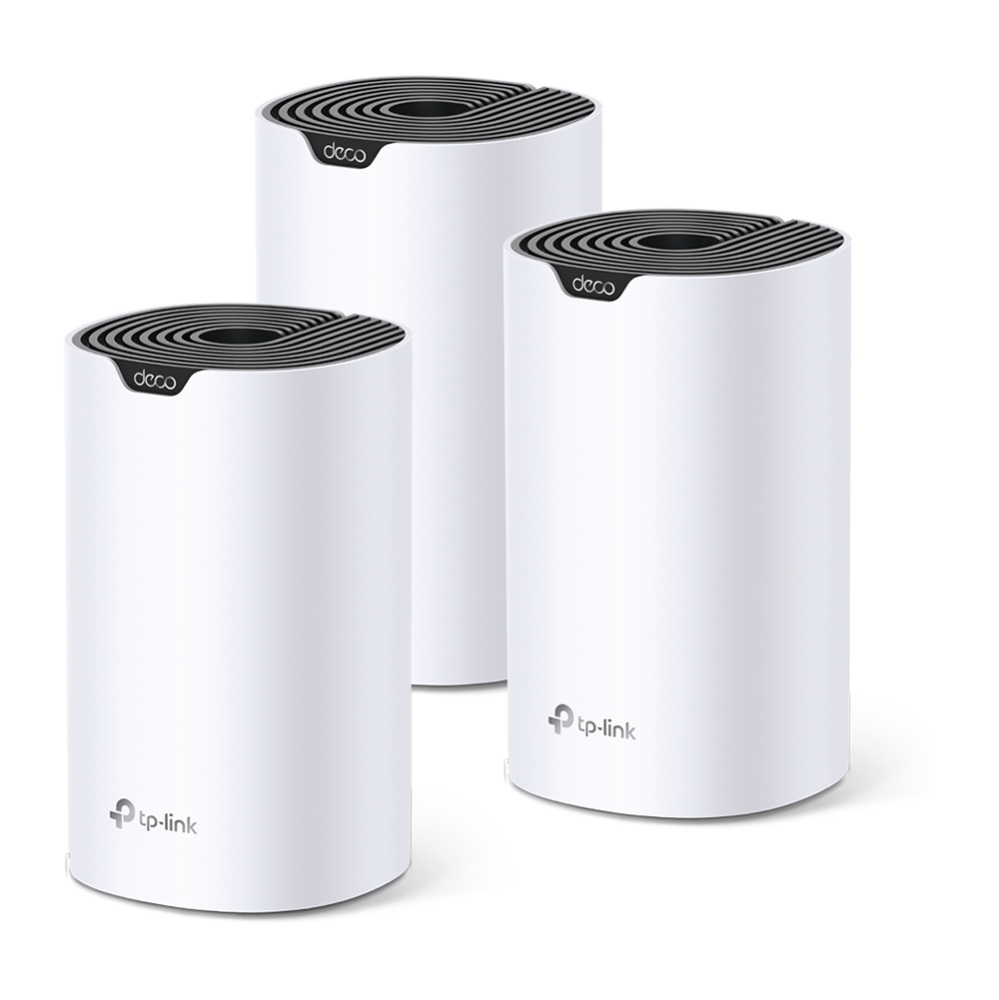 TP-Link Deco S4 AC1200 Network Wi-Fi System, Qualcomm CPU, 867Mbps @ 5GHz + 300Mbps @ 2.4GHz, MU-MIMO Beamforming, Works with Amazon Echo/Alexa, Pack of 3